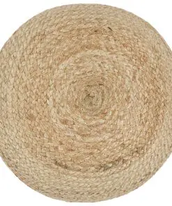 vidaXL Handmade Pouffe 45×30 cm Jute
