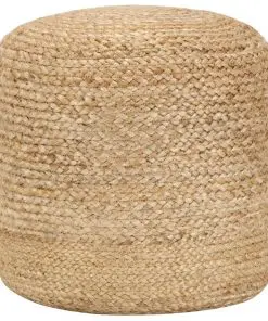 vidaXL Handmade Pouffe 40×45 cm Jute