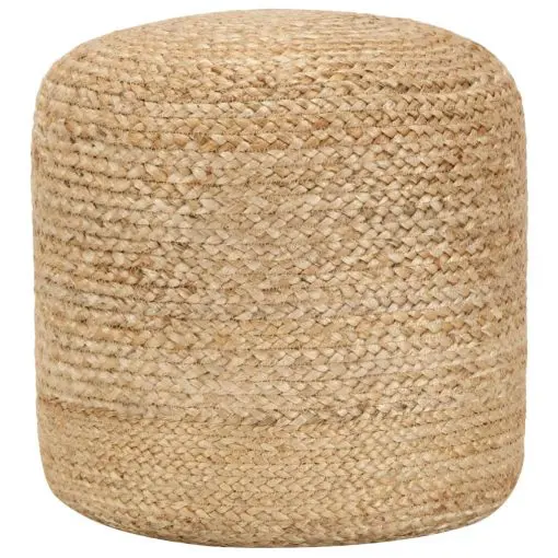 vidaXL Handmade Pouffe 40×45 cm Jute