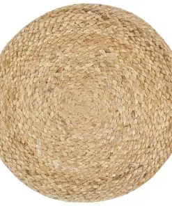 vidaXL Handmade Pouffe 40×45 cm Jute