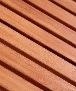 vidaXL Garden Table 120x70x74 cm Solid Eucalyptus Wood