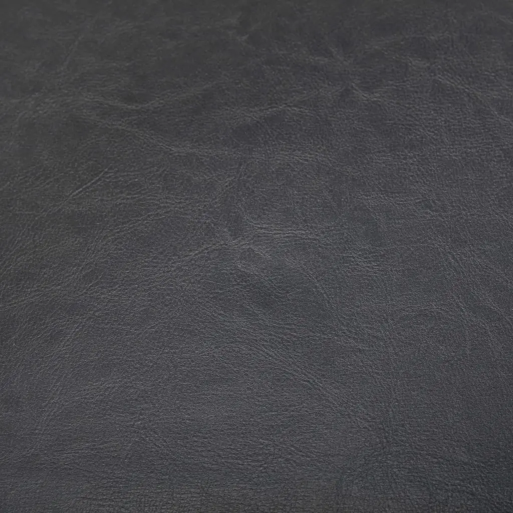 vidaXL Tub Chair with Footstool Grey Faux Leather