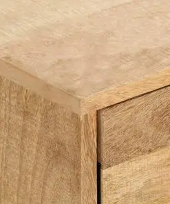 vidaXL TV Cabinet 130x30x45 cm Solid Mango Wood