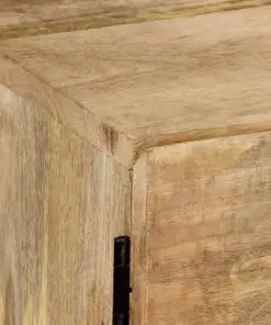 vidaXL TV Cabinet 145x30x41 cm Solid Mango Wood