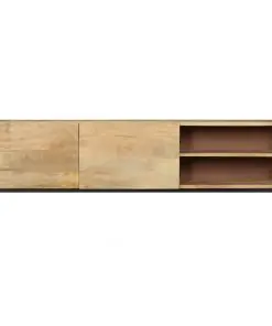 vidaXL TV Cabinet 145x30x41 cm Solid Mango Wood