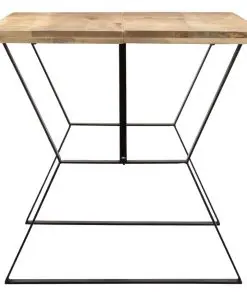 vidaXL Dining Table 140x80x76 cm Solid Mango Wood
