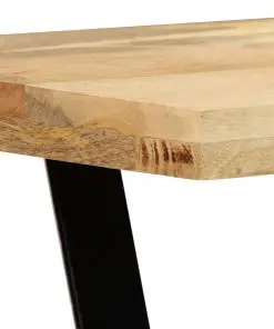 vidaXL Bench 160 cm Solid Mango Wood