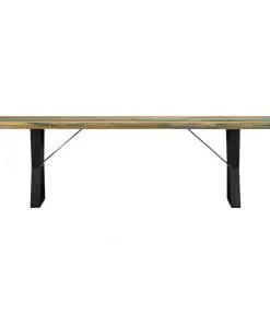 vidaXL Bench 160 cm Solid Reclaimed Wood