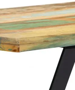 vidaXL Bench 160 cm Solid Reclaimed Wood