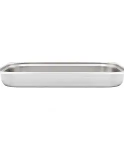 vidaXL Gastronorm Containers 4 pcs GN 1/1 65 mm Stainless Steel