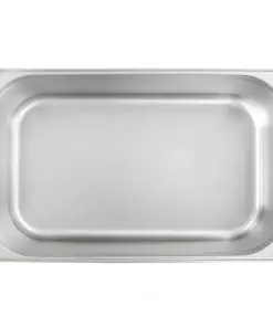 vidaXL Gastronorm Containers 2 pcs GN 1/1 200 mm Stainless Steel