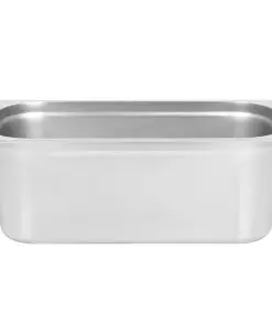 vidaXL Gastronorm Containers 2 pcs GN 1/1 200 mm Stainless Steel