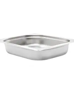 vidaXL Gastronorm Containers 4 pcs GN 1/2 65 mm Stainless Steel