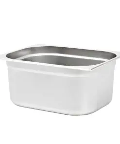 vidaXL Gastronorm Containers 2 pcs GN 1/2 150 mm Stainless Steel