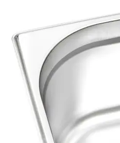 vidaXL Gastronorm Containers 2 pcs GN 1/2 150 mm Stainless Steel