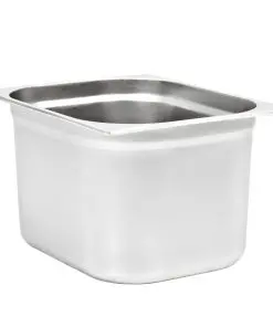 vidaXL Gastronorm Containers 2 pcs GN 1/2 200 mm Stainless Steel