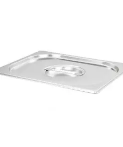 Lids for GN 1/2 Pan 2 pcs Stainless Steel