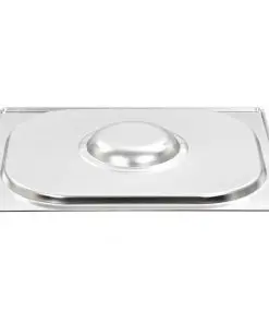 Lids for GN 1/2 Pan 2 pcs Stainless Steel
