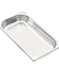 vidaXL Gastronorm Containers 12 pcs GN 1/3 40 mm Stainless Steel