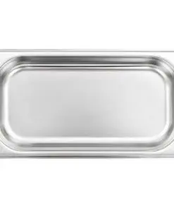 vidaXL Gastronorm Containers 12 pcs GN 1/3 40 mm Stainless Steel