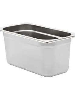 vidaXL Gastronorm Containers 4 pcs GN 1/3 150 mm Stainless Steel