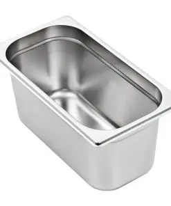 vidaXL Gastronorm Containers 4 pcs GN 1/3 150 mm Stainless Steel