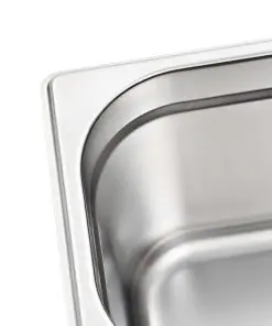 vidaXL Gastronorm Containers 4 pcs GN 1/3 150 mm Stainless Steel