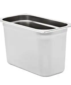 vidaXL Gastronorm Containers 4 pcs GN 1/3 200 mm Stainless Steel