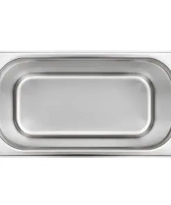 vidaXL Gastronorm Containers 4 pcs GN 1/3 200 mm Stainless Steel