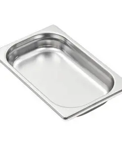 vidaXL Gastronorm Containers 12 pcs GN 1/4 40 mm Stainless Steel