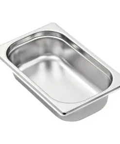 vidaXL Gastronorm Containers 8 pcs GN 1/4 65 mm Stainless Steel