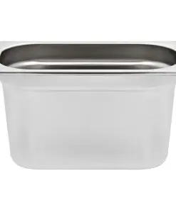 vidaXL Gastronorm Containers 4 pcs GN 1/4 150 mm Stainless Steel