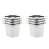 vidaXL Gastronorm Containers 8 pcs GN 1/6 150 mm Stainless Steel vidaXL Gastronorm Containers 8 pcs GN 1/6 150 mm Stainless Steel