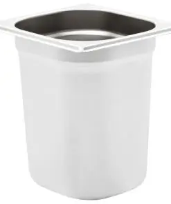 vidaXL Gastronorm Containers 8 pcs GN 1/6 200 mm Stainless Steel