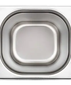 vidaXL Gastronorm Containers 8 pcs GN 1/6 200 mm Stainless Steel