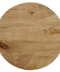 vidaXL End Table Solid Mango Wood 40×50 cm