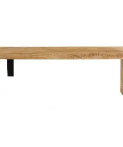 vidaXL TV Stand Solid Mango Wood