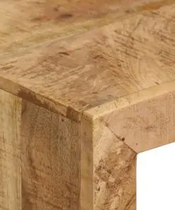 vidaXL TV Stand Solid Mango Wood