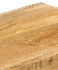 vidaXL TV Stand Solid Mango Wood