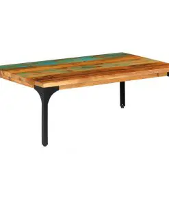 vidaXL Coffee Table 100x60x35 cm Solid Reclaimed Wood
