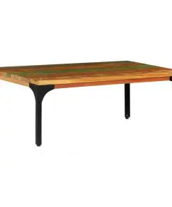 vidaXL Coffee Table 100x60x35 cm Solid Reclaimed Wood