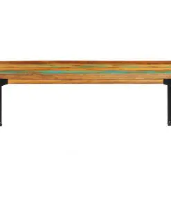 vidaXL Coffee Table 100x60x35 cm Solid Reclaimed Wood