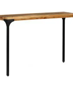 vidaXL Console Table 120x35x76 cm Solid Reclaimed Wood