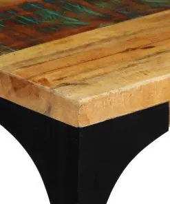 vidaXL Console Table 120x35x76 cm Solid Reclaimed Wood