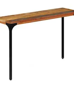 vidaXL Console Table 120x35x76 cm Solid Reclaimed Wood