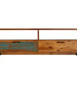 vidaXL TV Cabinet 118x35x45 cm Solid Reclaimed Wood