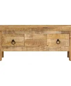 vidaXL Coffee Table 90x45x35 cm Solid Mango Wood