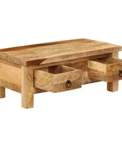 vidaXL Coffee Table 90x45x35 cm Solid Mango Wood