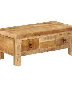 vidaXL Coffee Table 90x45x35 cm Solid Mango Wood