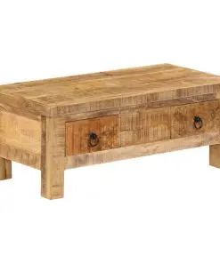 vidaXL Coffee Table 90x45x35 cm Solid Mango Wood